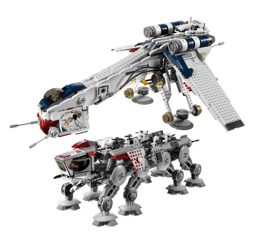 10195 Republic Dropship with AT-OT Walker Sets