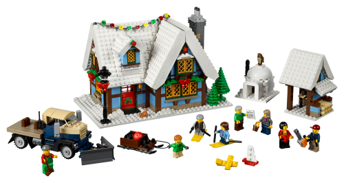 10229 Winter Village Cottage Sets