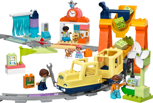 Big Interactive Community Train Sets