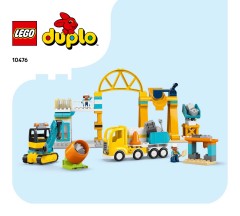 3 in 1 Construction Site and Vehicles Sets