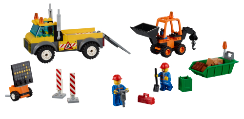 10683 Road Work Truck Sets