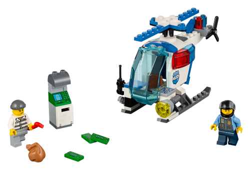 10720 Police Helicopter Chase Sets