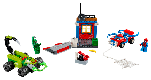 10754 Spider-Man vs. Scorpion Street Showdown Sets