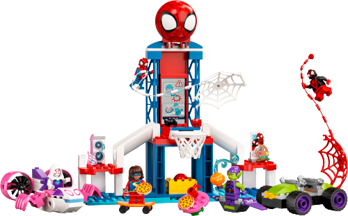 10784 Spider-Man Webquarters Hangout Sets