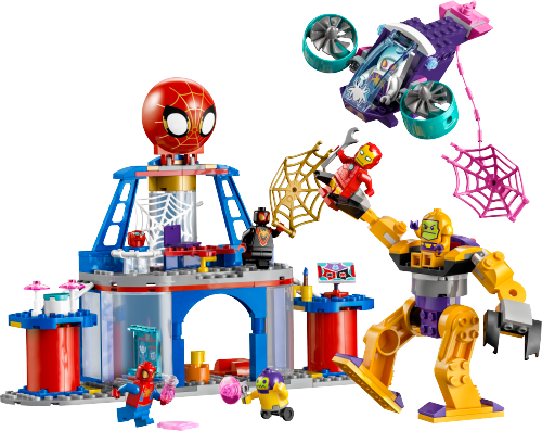 10794 Team Spidey Web Spinner Headquarters Sets