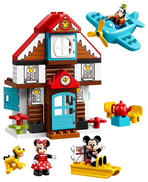 10889 Mickey's Holiday House Sets