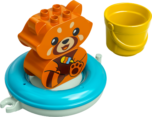 10964 Bath Time Fun: Floating Red Panda Sets