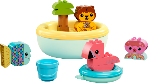 10966 Bath Time Fun: Floating Animal Island Sets