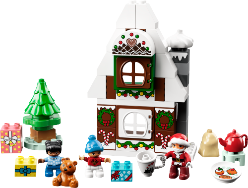 10976 Santa's Gingerbread House Sets