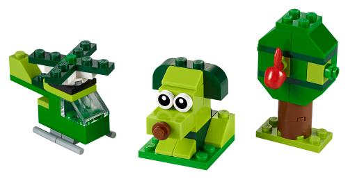 11007 Creative Green Bricks Sets