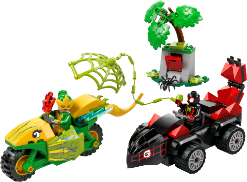 Spin and Electro Dinosaur Vehicle Chase Sets