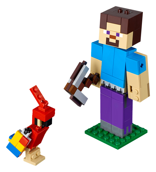21148 BigFig Steve with parrot Sets