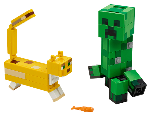 21156 BigFig Creeper and Ocelot Sets