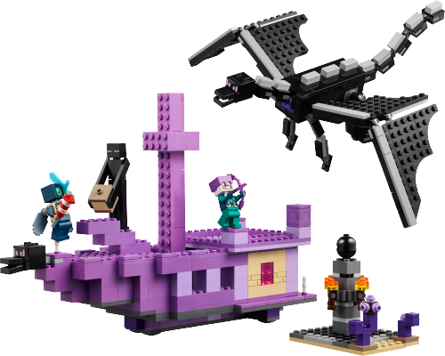 21264 The Ender Dragon and End Ship Sets