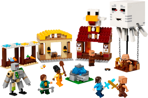 The Ghast Balloon Village Attack Sets