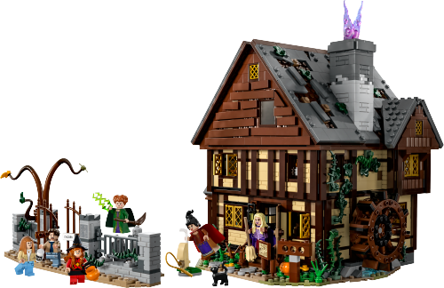 21341 Disney Hocus Pocus: The Sanderson Sisters' Cottage Sets