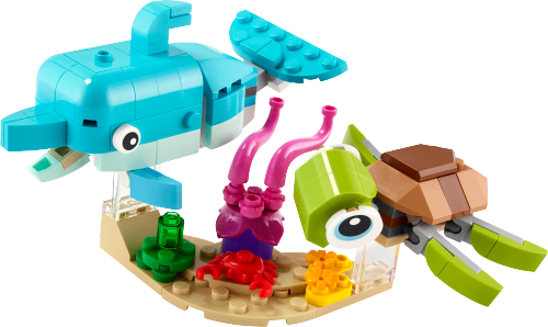 31128 Dolphin and Turtle Sets