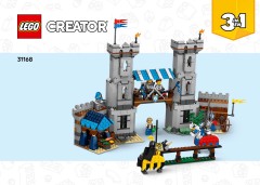 Medieval Horse Knight Castle Sets