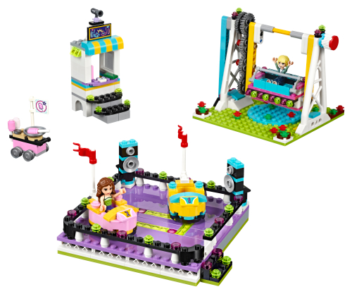 41133 Amusement Park Bumper Cars Sets