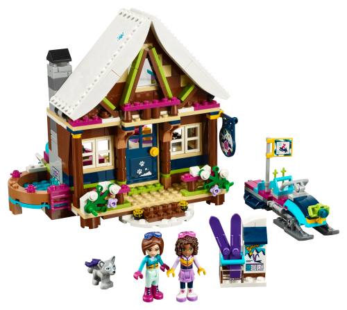 41323 Snow Resort Chalet Sets