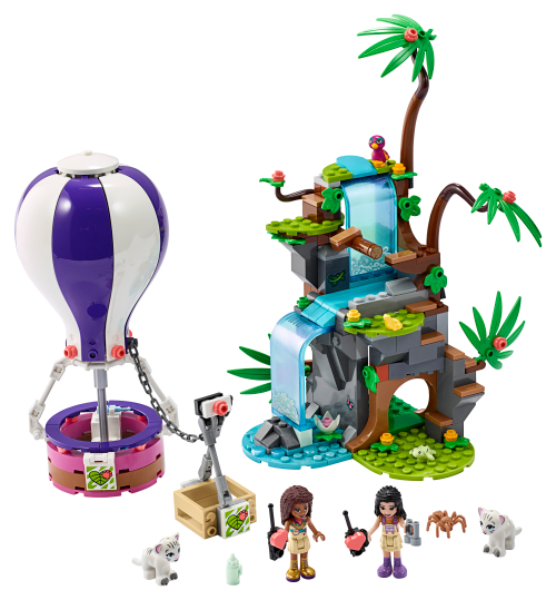 41423 Tiger Hot Air Balloon Jungle Rescue Sets