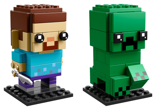 41612 Steve & Creeper Sets