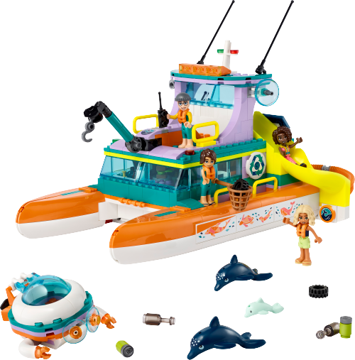41734 Sea Rescue Boat Sets