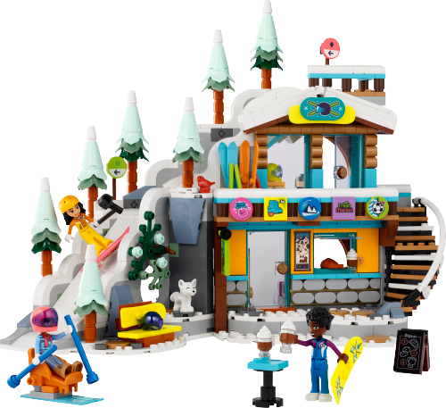 41756 Holiday Ski Slope and Café Sets