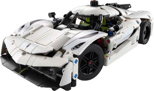 42184 Koenigsegg Jesko Absolut White Hypercar Sets