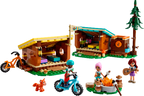 42624 Adventure Camp Cosy Cabins Sets