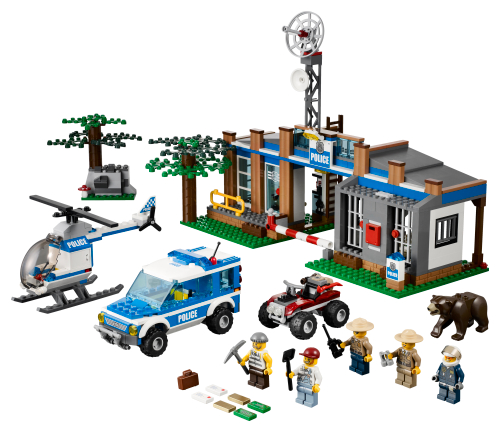 4440 Forest Police Station Sets
