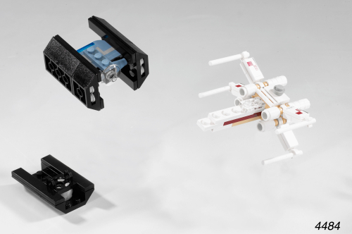4484 MINI X-wing Fighter & TIE Advanced Sets