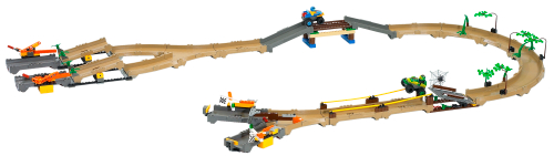 4588 Off-road Race Track Sets