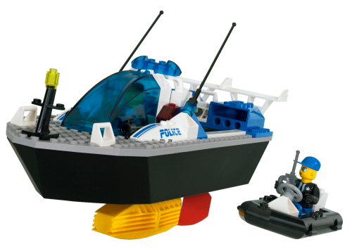 4669 Turbo-charged Police Boat Sets