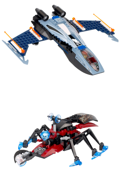 4745 Blue Eagle versus Snow Crawler Sets