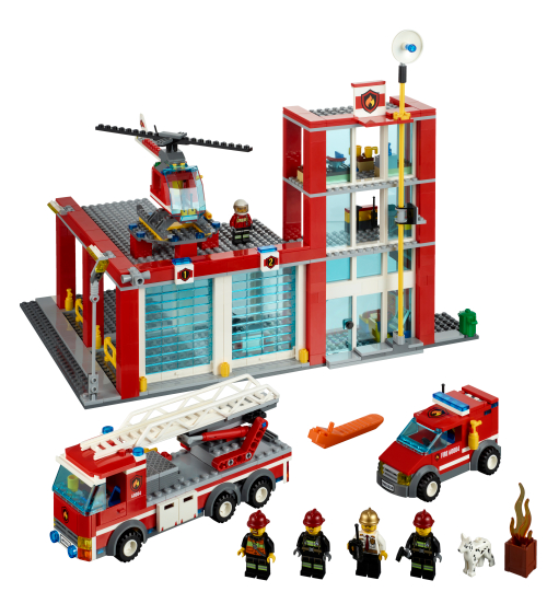 60004 Fire Station Sets