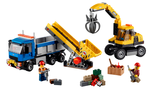 60075 Excavator and Truck Sets