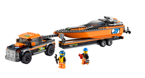 60085 4x4 with Powerboat Sets