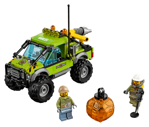 60121 Volcano Exploration Truck Sets
