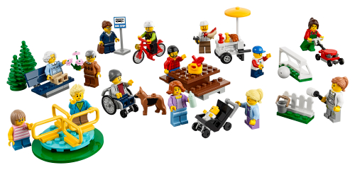 60134 Fun in the park - City People Pack Sets