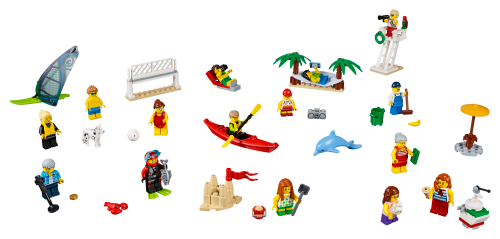 60153 People pack – Fun at the beach Sets