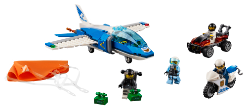 60208 Sky Police Parachute Arrest Sets
