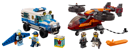 60209 Sky Police Diamond Heist Sets