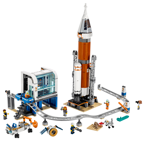 60228 Deep Space Rocket and Launch Control Sets