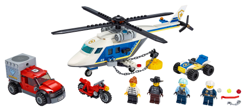 60243 Police Helicopter Chase Sets