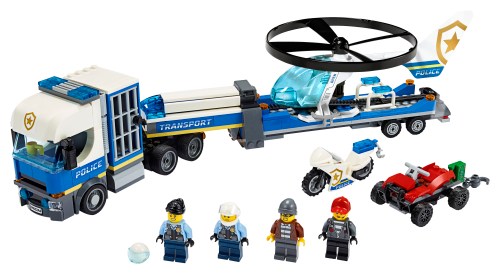 60244 Police Helicopter Transport Sets