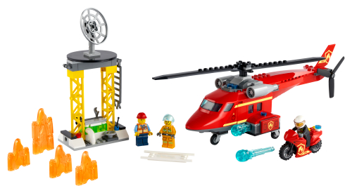 60281 Fire Rescue Helicopter Sets