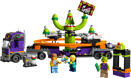 60313 Space Ride Amusement Truck Sets