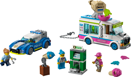 60314 Ice Cream Van Police Chase Sets