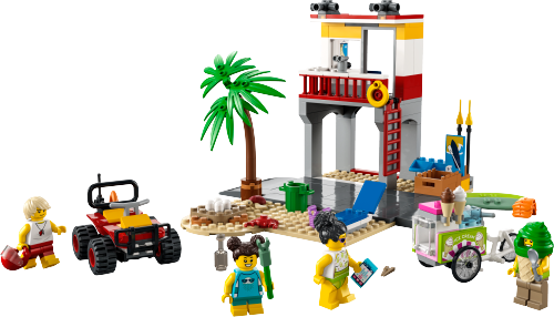 60328 Beach Lifeguard Station Sets